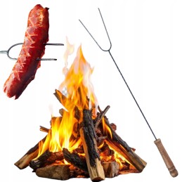 ️ Šakučių pagaliukai laužo grilyje dešra dešroms kepti 1,2 m 10 vnt  ️