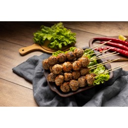 Kebabinės kebabo lazdelės 40cm x 5mm 200vnt 16629