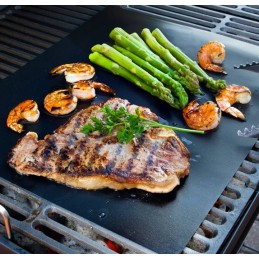 Tefloninio grilio kilimėlio padėklo grilis kepimui grilio rinkinys 5 vnt