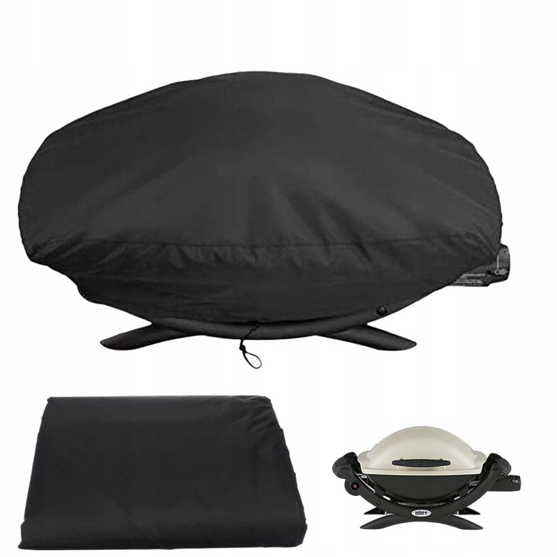 Dujinės kepsninės dangtis, nedulkėtas grilio dangtis, 67*44*32cm