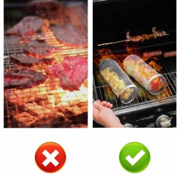 Orkaitės narvelio kepimo įrankis, nerūdijančio plieno, 2 vnt