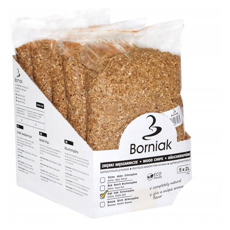 Rūkymo karbonadai Borniako ąžuolo 10l