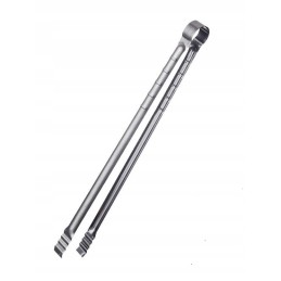 Ilgos grilio žnyplės, nerūdijančio plieno, 45 bbq