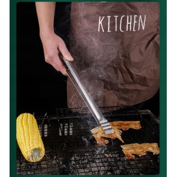 Ilgos grilio žnyplės, nerūdijančio plieno, 45 bbq