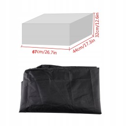 Vandeniui atsparus dujinis grilio dangtis grilio dangtis 67*44*32cm oxford 210d