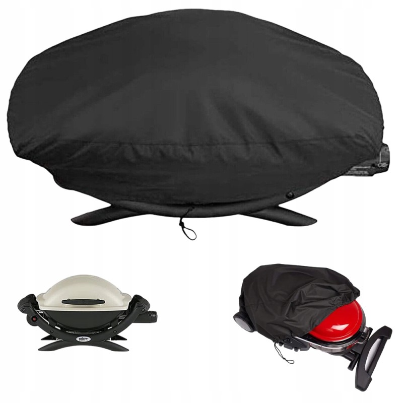 Vandeniui atsparus grilio dangtelis weber 7110 q1000/100 67*44*32cm