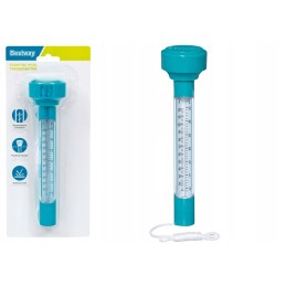 Mėlynas bestway 58072 plaukiojantis baseino termometras
