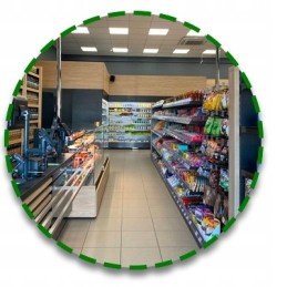 Ventiliatorius grotelių apšvietimui