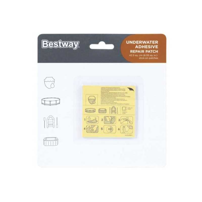 Bestway vasarinio baseino čiužinio remonto rinkinys 10 vnt