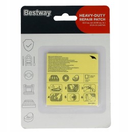Bestway 62068 remonto rinkinys iš 10 vienetų vandeniui atsparių baseinų čiužinių