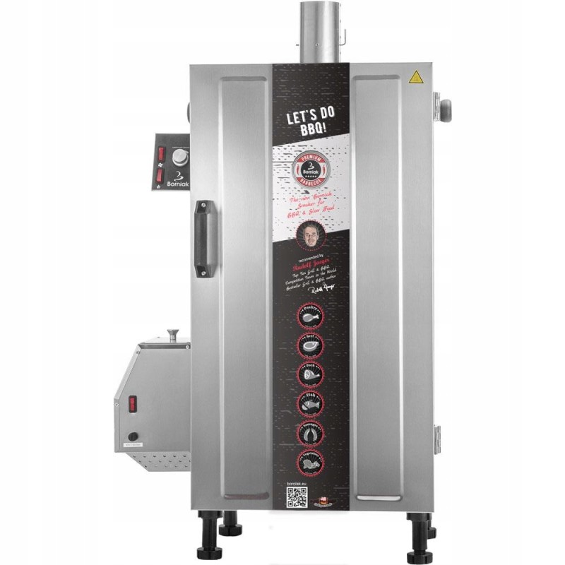 Borniak smoker bbq digital bbds 70 inox simple