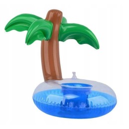 Salos pripučiamas alaus gėrimų laikiklis baseinui