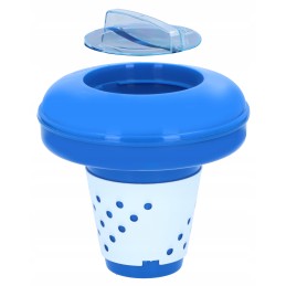 plaukiojantis baseino tablečių dozatorius