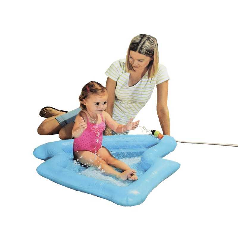 Vaikų baseinas, irklavimo baseinas su purkštuvu, fontanas