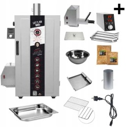 Elektrinis rūkytuvas bbq borniak inox laikmatis bbdst 70 v1 4