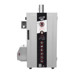 Elektrinis rūkytuvas bbq borniak inox laikmatis bbdst 70v1 4 digital