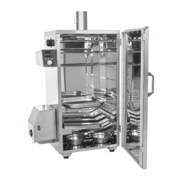 Elektrinis rūkytuvas bbq borniak inox laikmatis bbdst 70v1 4 digital