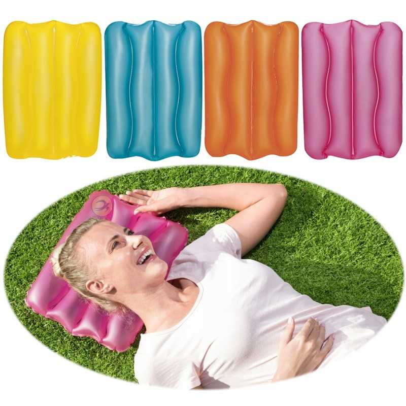 Pripučiama pagalvė 38 x 25 cm, geriausia paplūdimio vandeniui