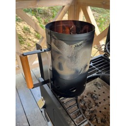 ☀️Dūmtraukis anglims uždegti ir briketai šašlykams