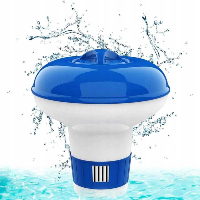 Chemikalų dozatorius chloro tabletės baseino plūdei 20g