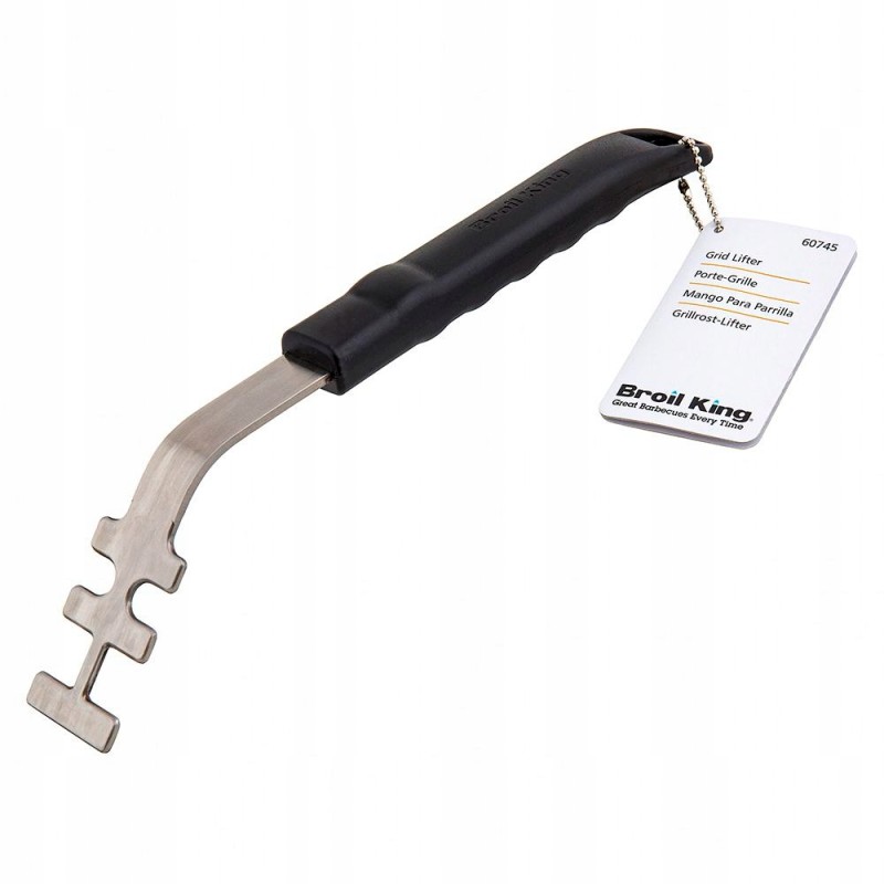 Broil king kelių grotelių laikiklis, daugiafunkcis grilio laikiklis, patogus