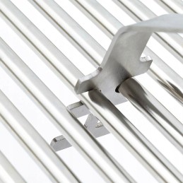 Broil king kelių grotelių laikiklis, daugiafunkcis grilio laikiklis, patogus