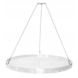 Pakabukas trikojo grotelių tvirtinimui prie pakabos