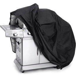 Didelio dangčio dangčio brezento dangtelis sodo grilio dujiniam dviračiui, atsparus vandeniui, dydis L