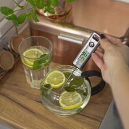 Kulinarinis termometras – elektroninis, LCD, zondas