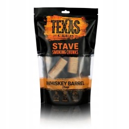 Rūkymo gabaliukai iš Texas Club viskio statinės 500g