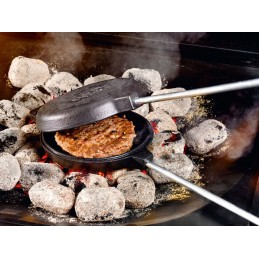 Grillmeister mėsainių formelė grilio ugniai