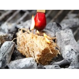 Eko žiebtuvėlis židiniui, grilio viryklė, 2 kg