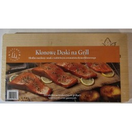 Klevo lenta kepimui, klevo lenta grilio grotelėms, 2 lentos