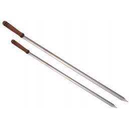 Šampūno iešmeliai, nerūdijančio plieno grilio iešmeliai, 45 cm. x4