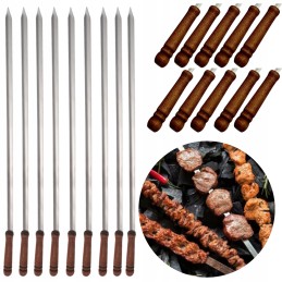 Šampūno iešmeliai, nerūdijančio plieno grilio iešmeliai, 45 cm. x4