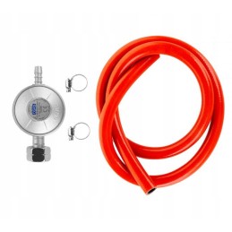 Dujų reduktorius griliui, žarnos reduktorius, spaustukai