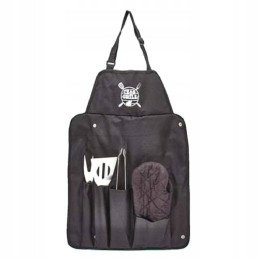 Prijuostė su kepsninės priedais