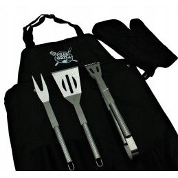 Prijuostė su kepsninės priedais