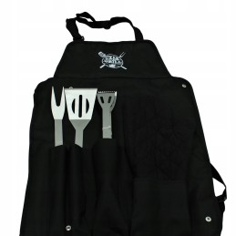 Prijuostė su kepsninės priedais