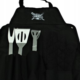 Prijuostė su kepsninės priedais