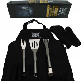 Prijuostė su kepsninės priedais