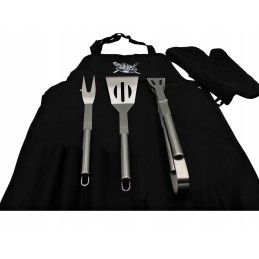 Prijuostė su kepsninės priedais