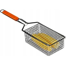 Grilio grotelių grotelių krepšys poilsio dienoms skirtoms daržovėms