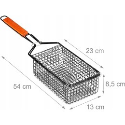 Grilio grotelių grotelių krepšys poilsio dienoms skirtoms daržovėms