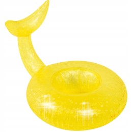 Pripučiamas gėrimų laikiklis paplūdimiui, baseinui, gėrimų padėkliukas