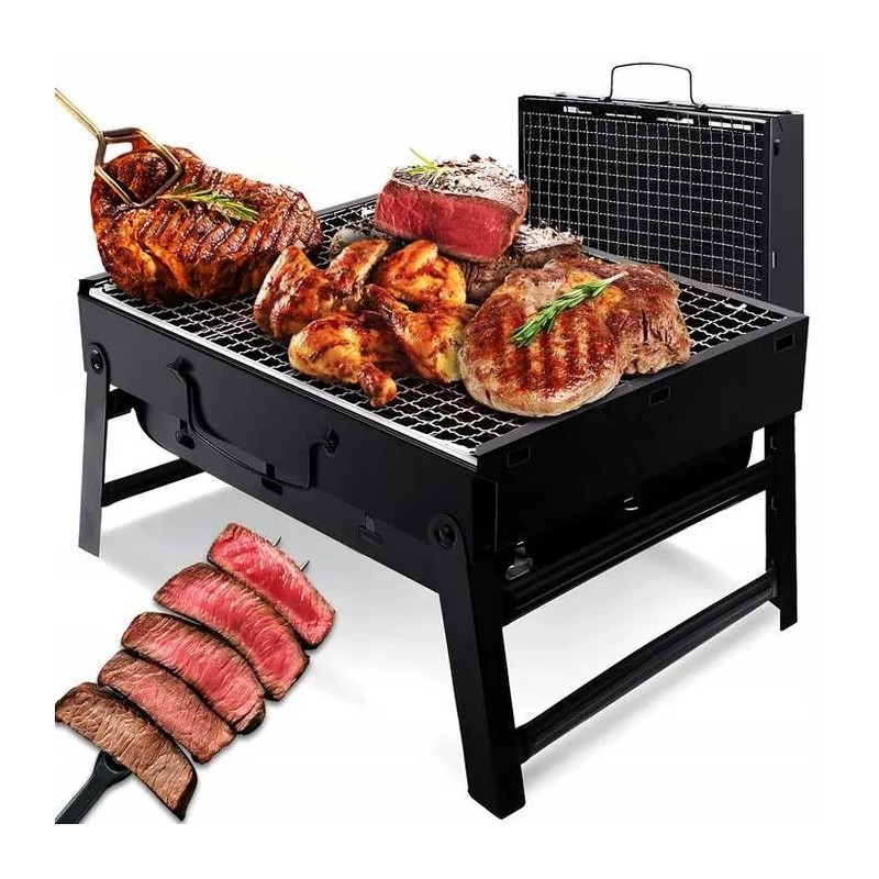 Sulankstomos nešiojamos anglies kepsninės Maltec 27,5 x 35,5 cm