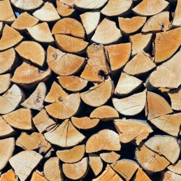 Mediena be žievės žuvies rūkymui, 10 kg buko