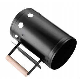 Kaminas griliui apšviesti anglies briketais