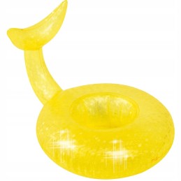 Pripučiamas gėrimų laikiklis paplūdimiui, baseinui, gėrimų padėkliukas