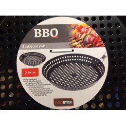 Grilio keptuvė be riebalų kepimui ant nepridegančių grotelių - bbq